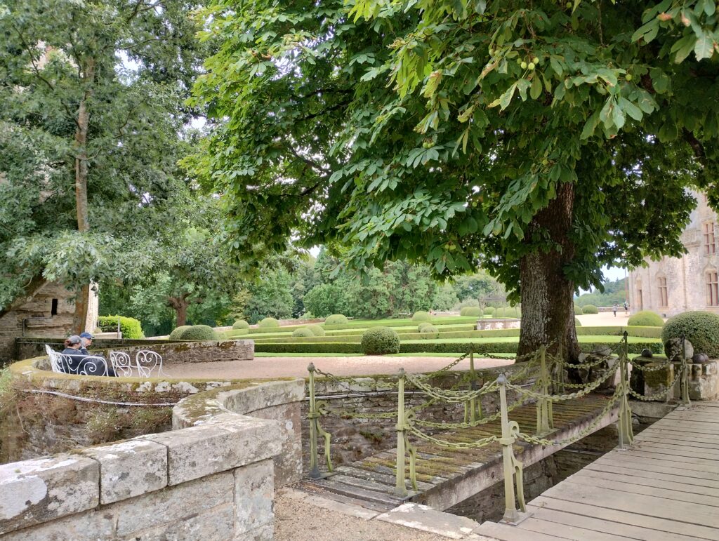 Jardin du château de Josselin